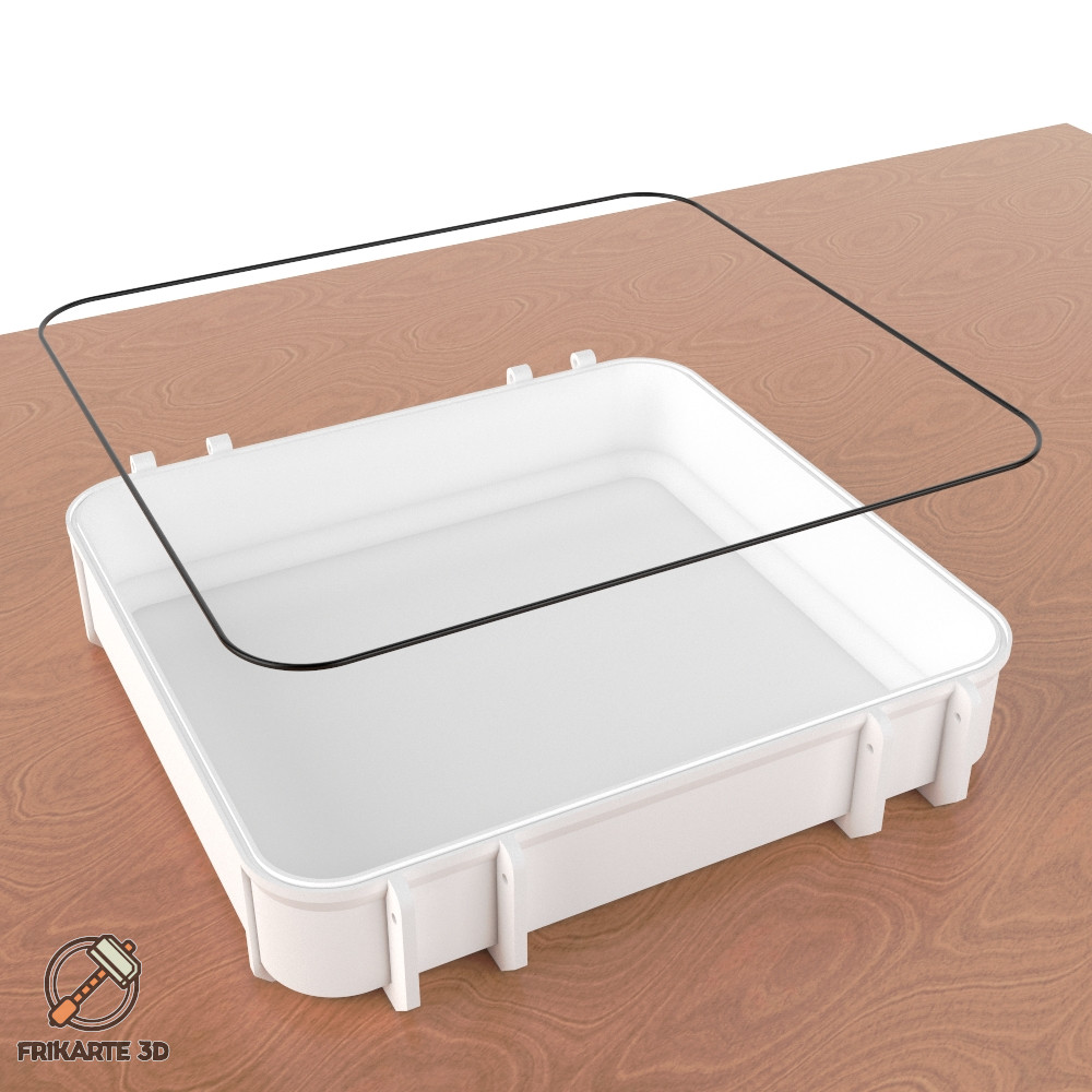 Disposable - Food Styrofoam Container 3D model