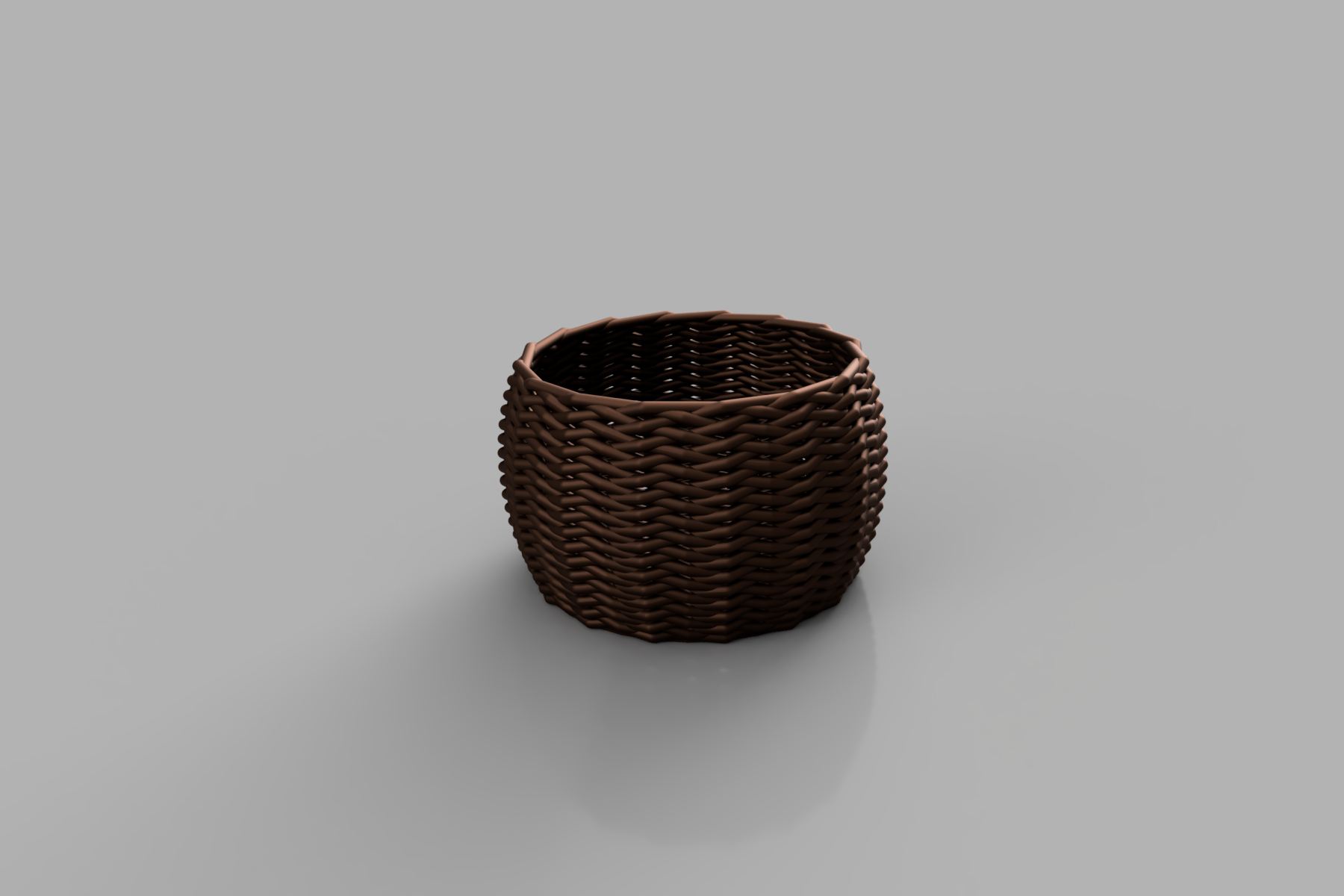 Twig basket 🧺 - 3D model by Mels3D on Thangs