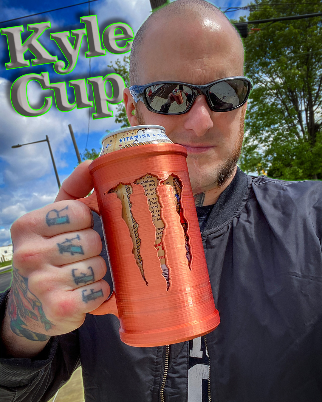 Kyle Cup V5 - NEW DESIGN - Chad Chalice - Stimulant Stein - Monster Energy  Drink Can Cup - 3D model by MandicReally on Thangs