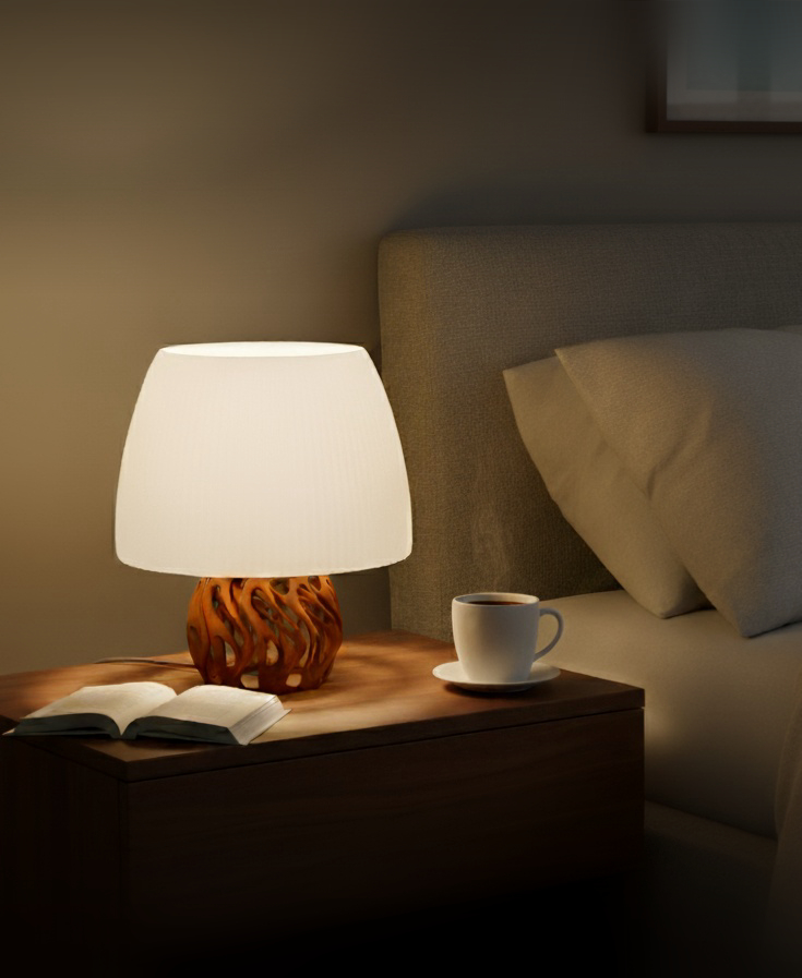Buy Root Lamp – 3D Printed Table Lamp with Organic Growth Base and