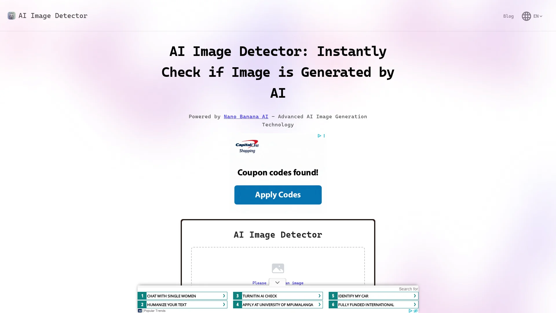 AI Image Detector | VisionaryHub