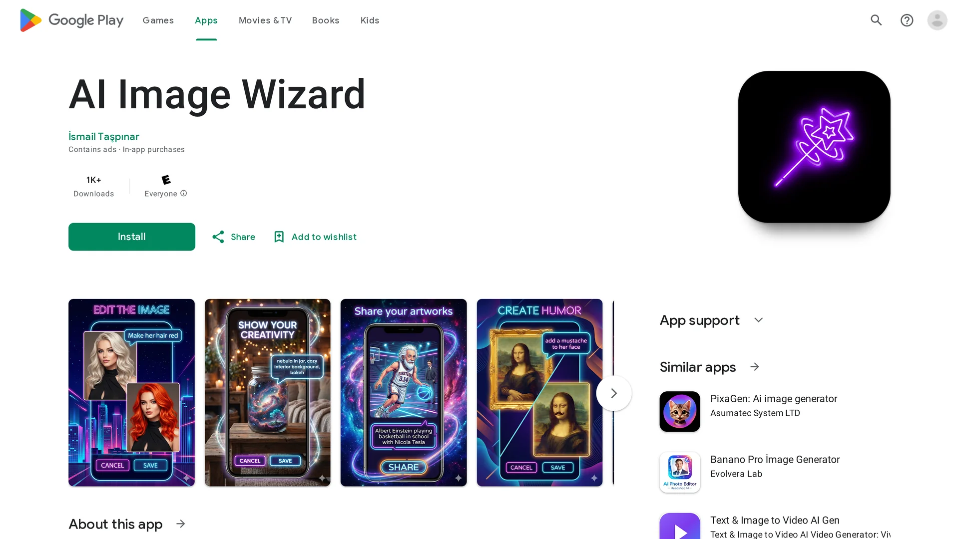 AI Image Wizard | VisionaryHub