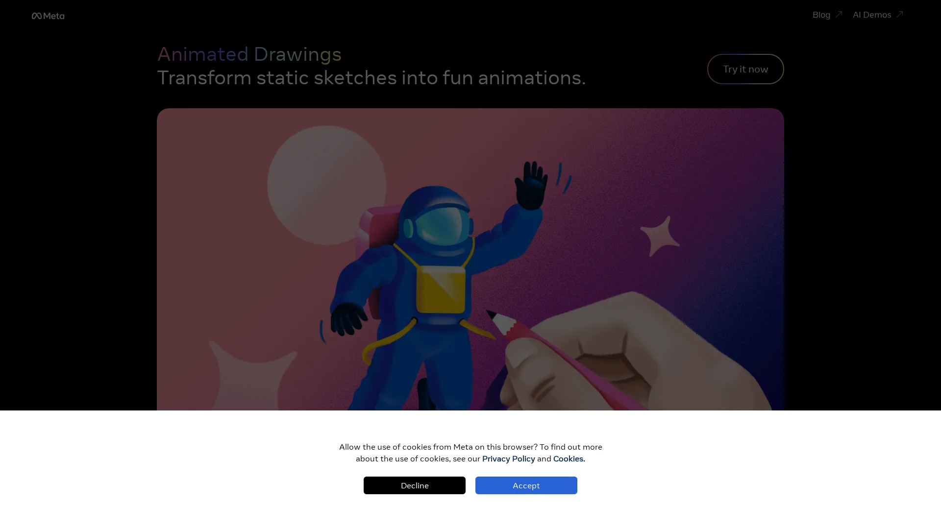 AnimatedDrawings by Meta | VisionaryHub