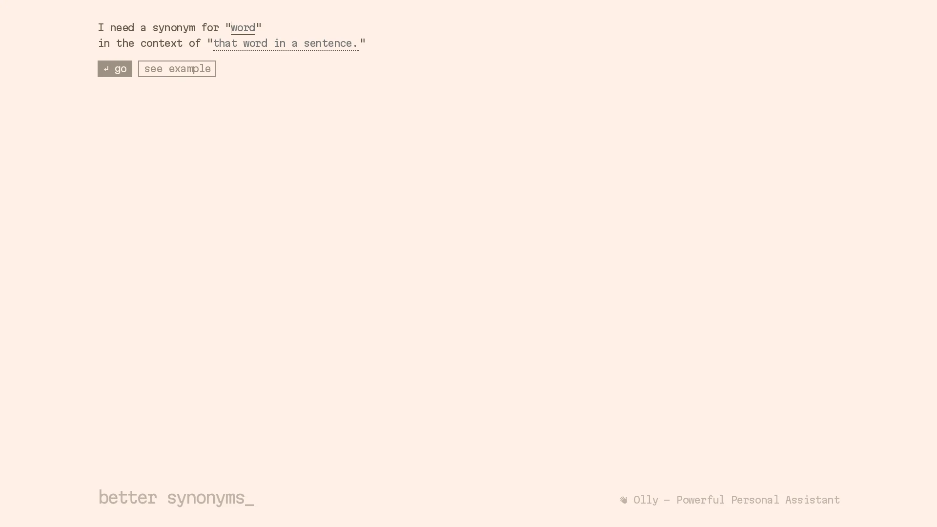 Better Synonyms | VisionaryHub