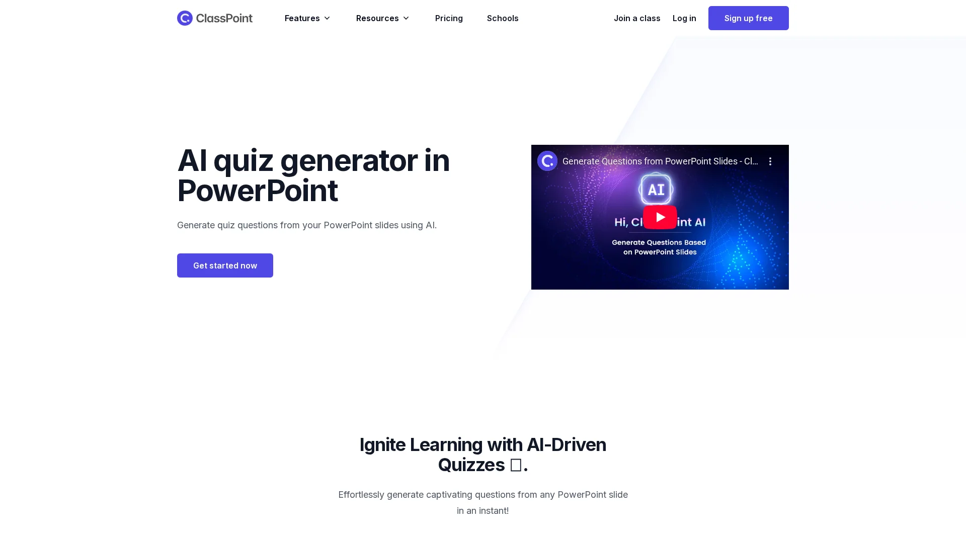 ClassPoint AI | VisionaryHub