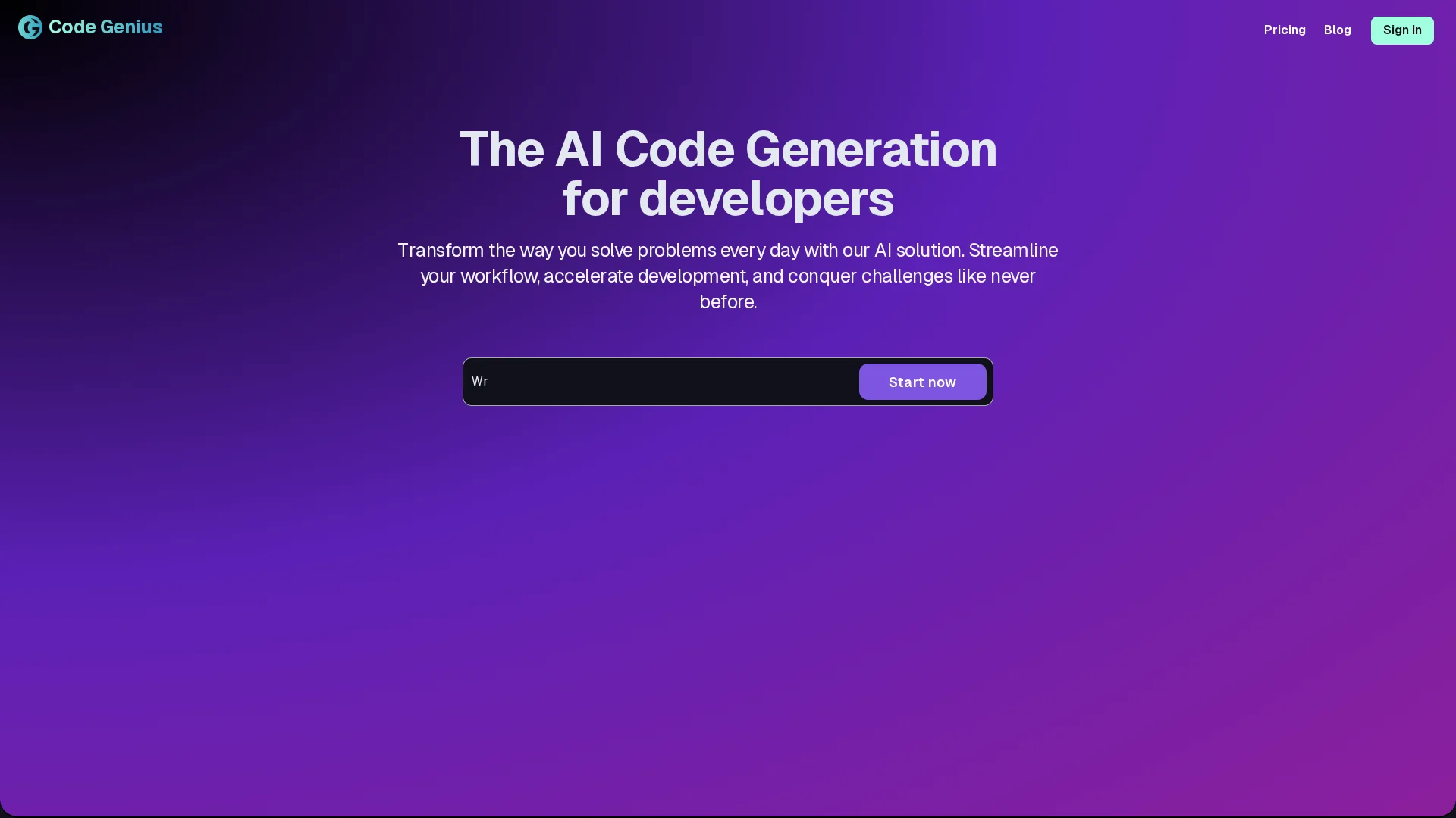 Code Genius | VisionaryHub