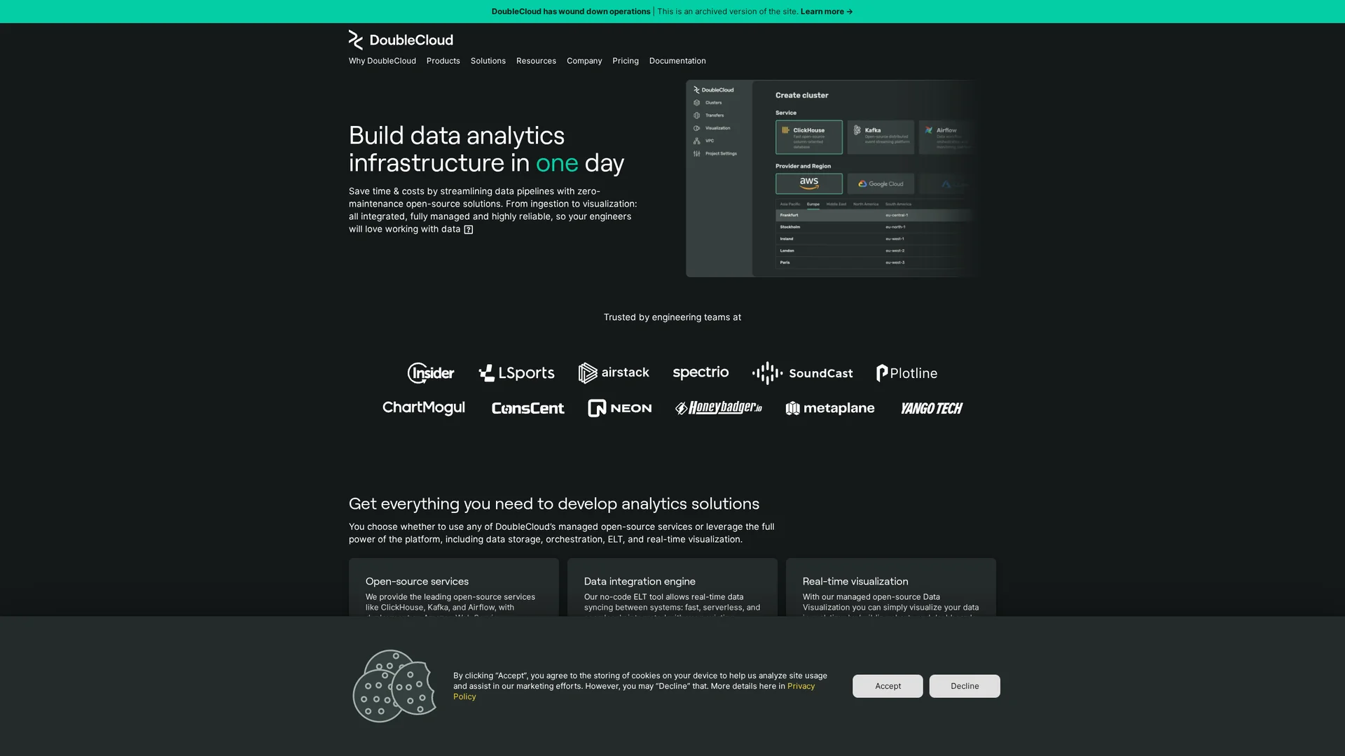 DoubleCloud | VisionaryHub