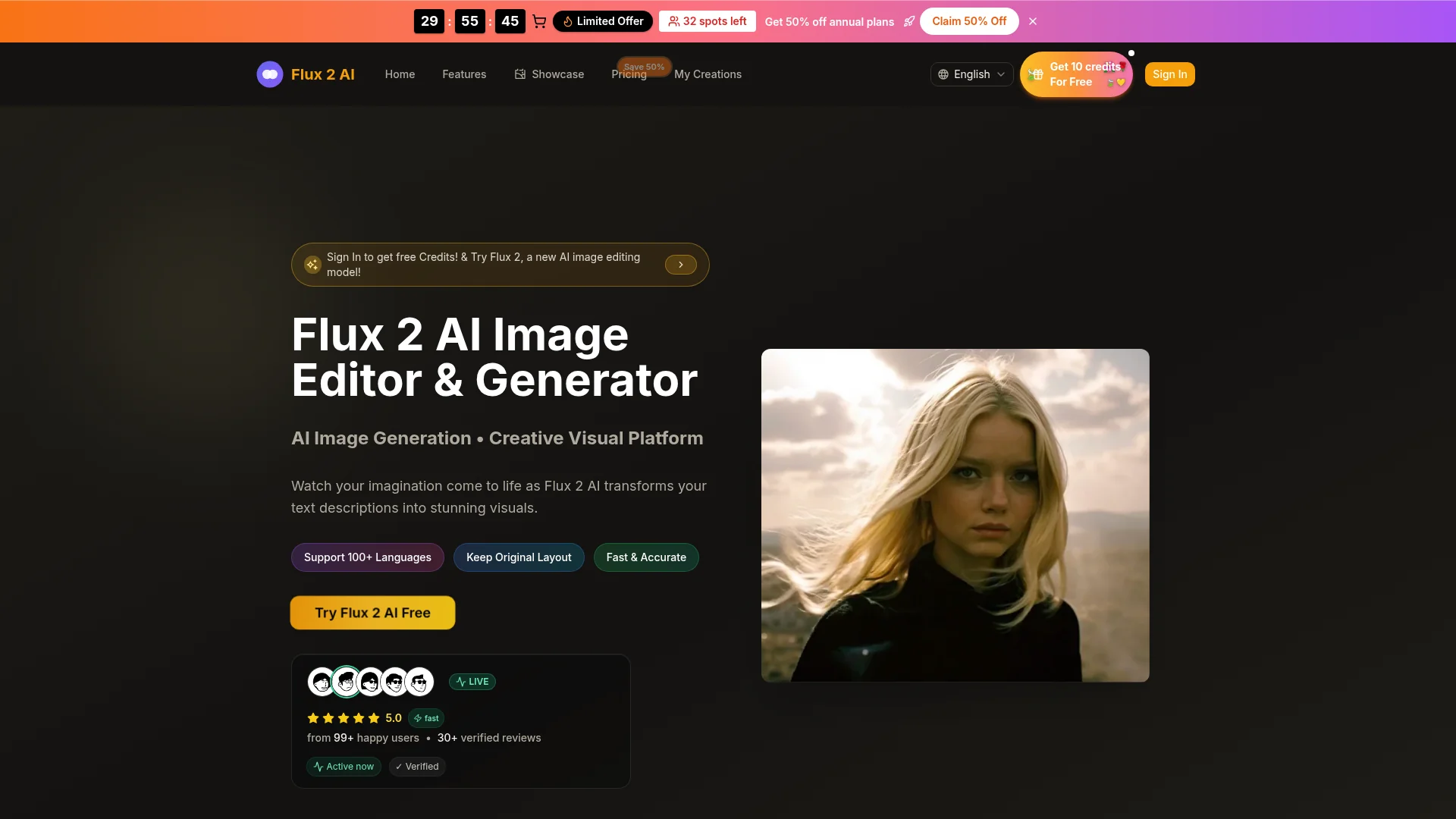 Fluxlinux Android App Flux 2 AI App | VisionaryHub