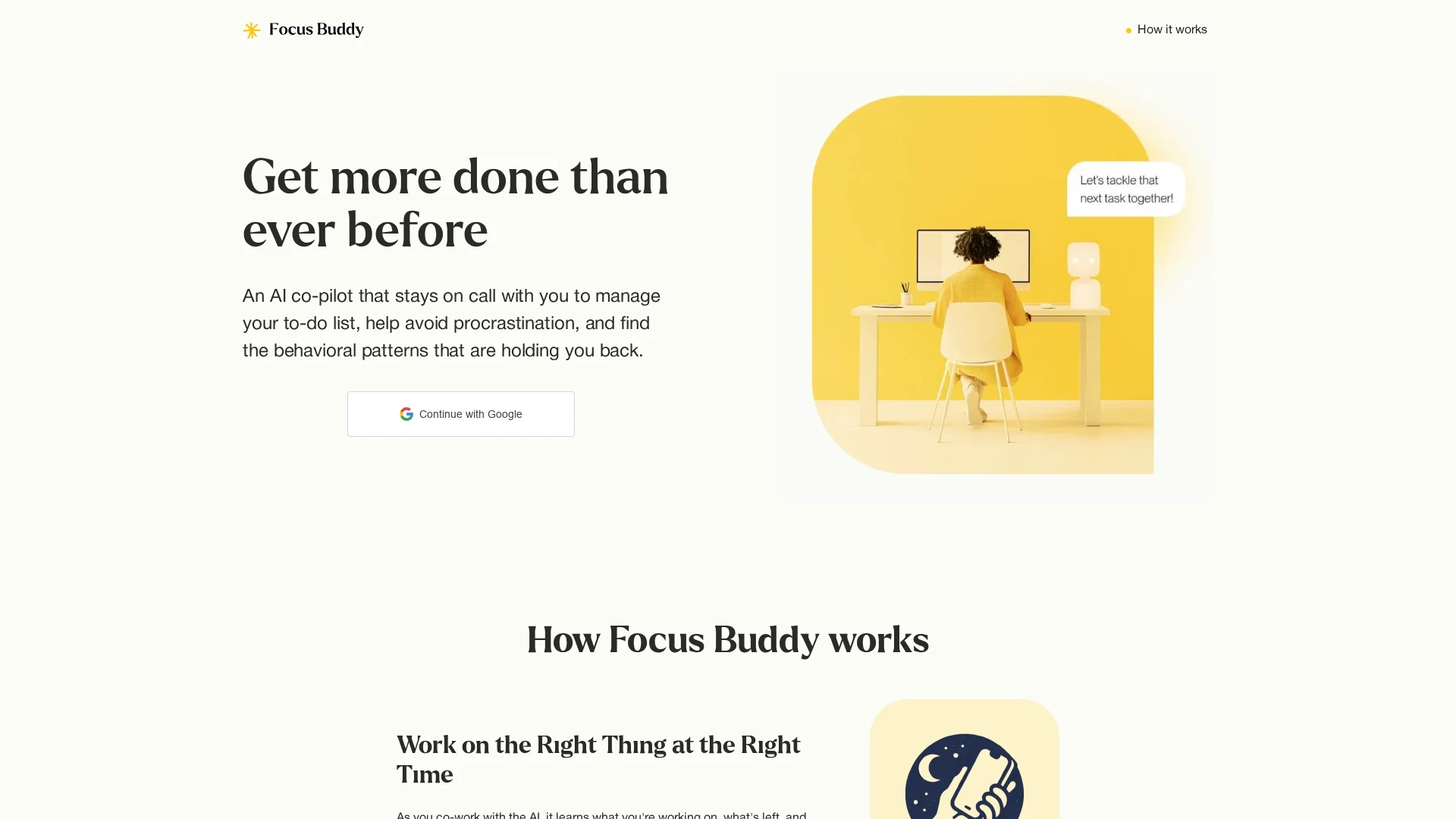 Focus Buddy | VisionaryHub
