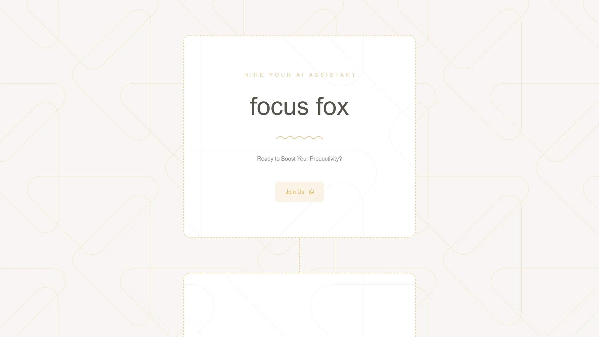 Focus Fox | VisionaryHub