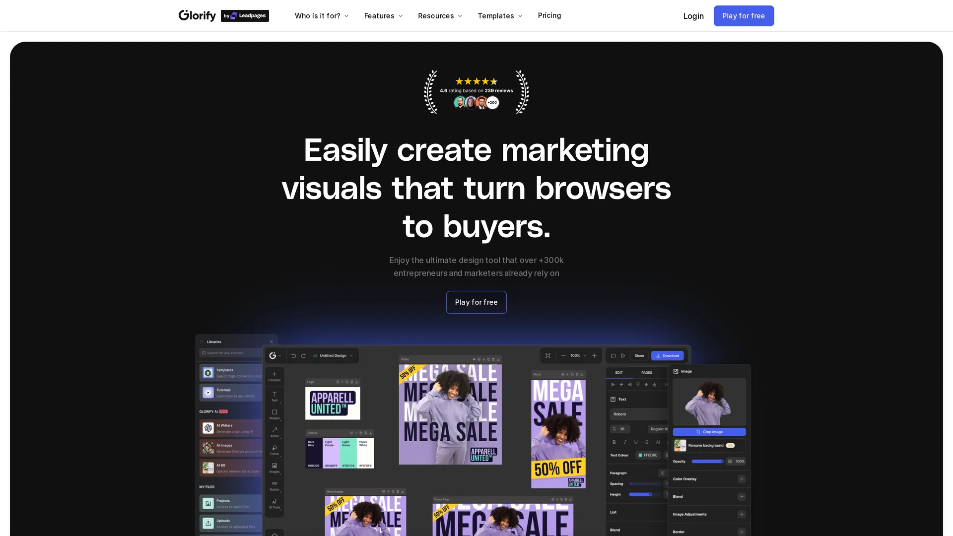 Glorify 3.0 Design | VisionaryHub