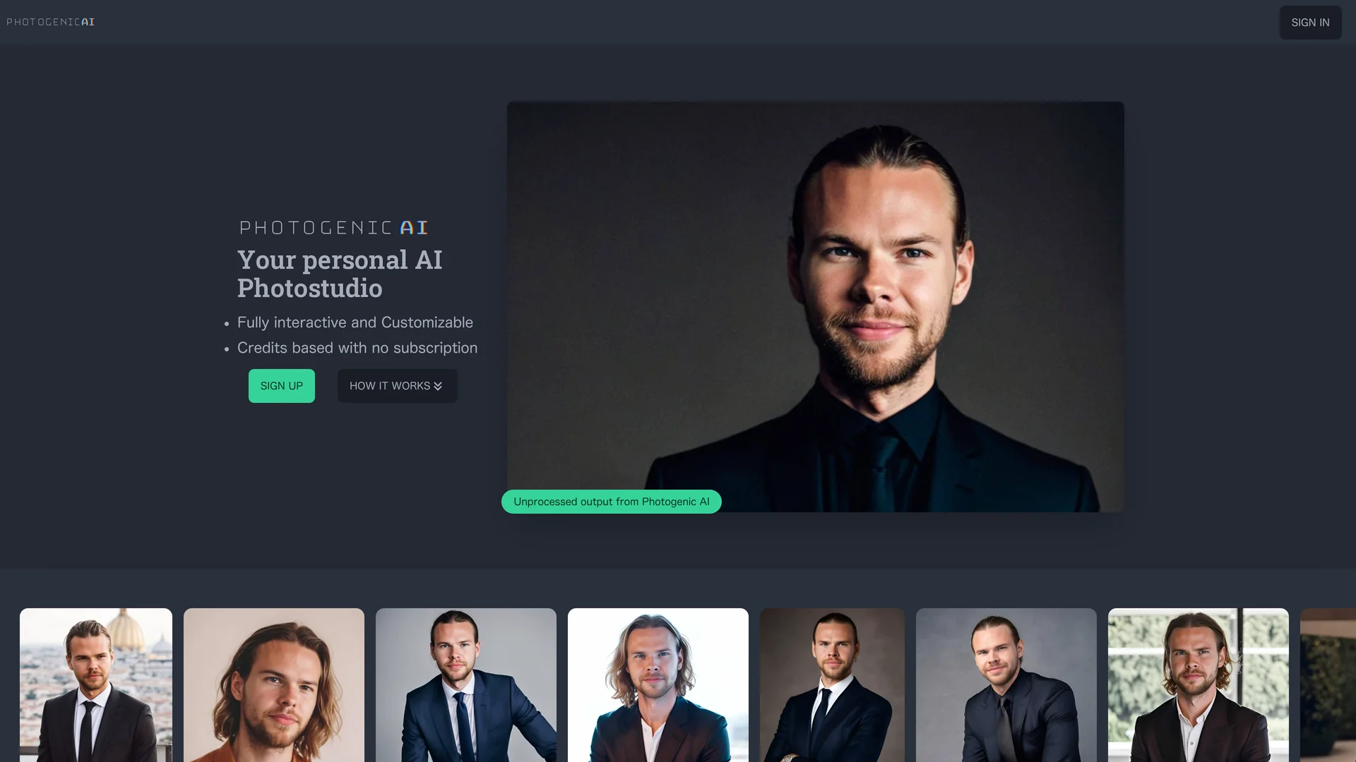 Photogenic AI | VisionaryHub