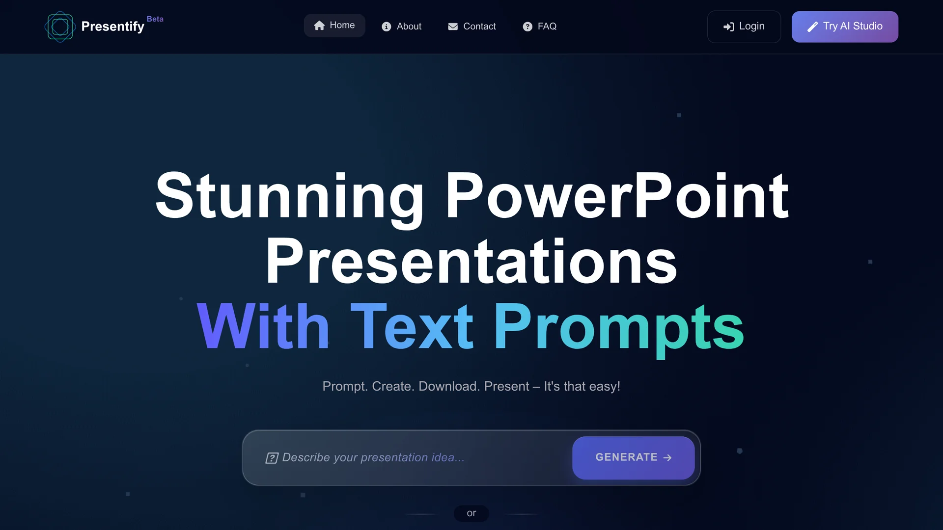 Presentify Presentify.ai | VisionaryHub