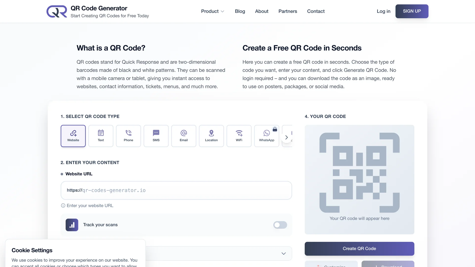 QR Code Generator | VisionaryHub