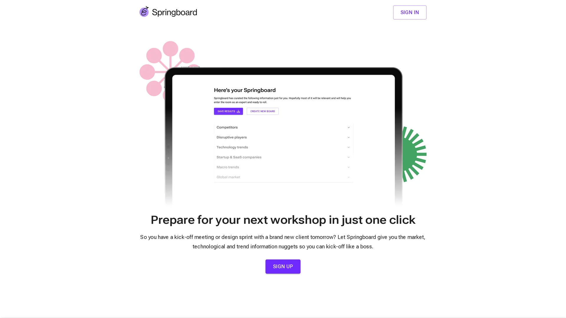 Springboard Priority Springboard | VisionaryHub