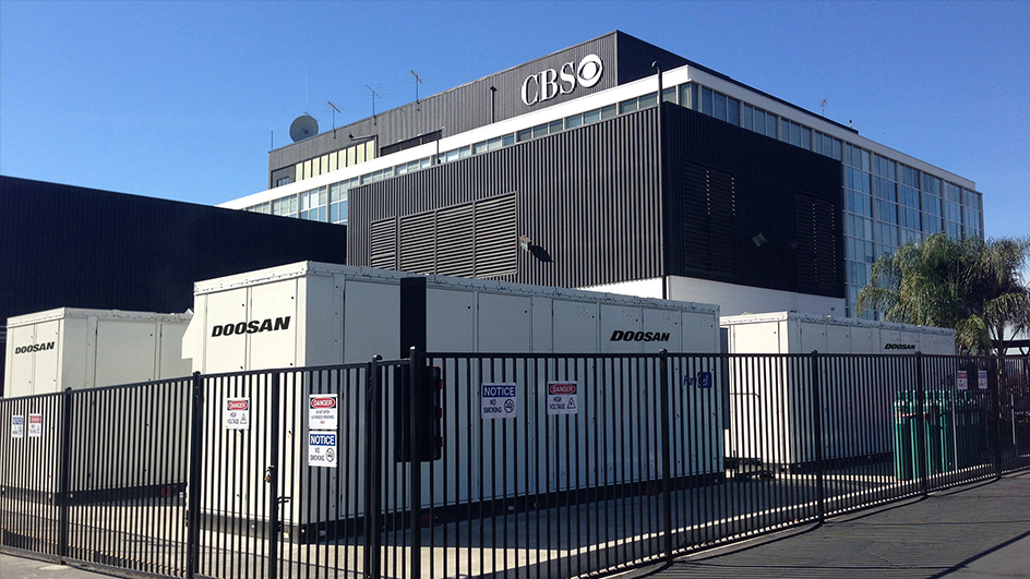 CBS TV Studios Fuel Cells