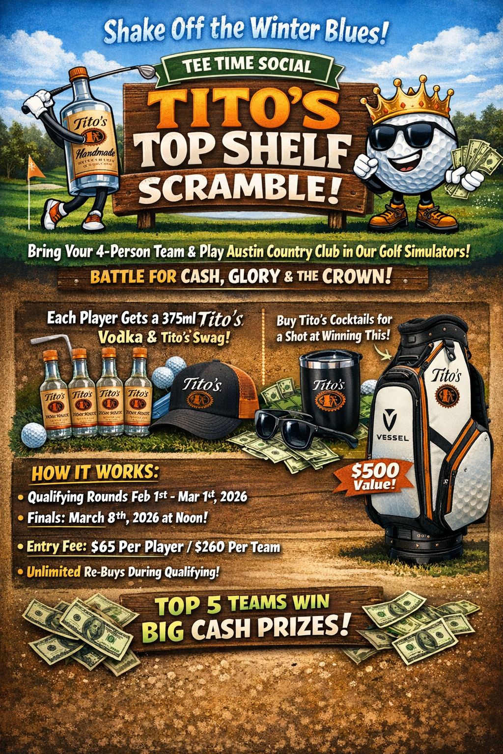 Tee Time Social Milwaukee Sports Bar • Top Indoor Golf Simulators, Food ...