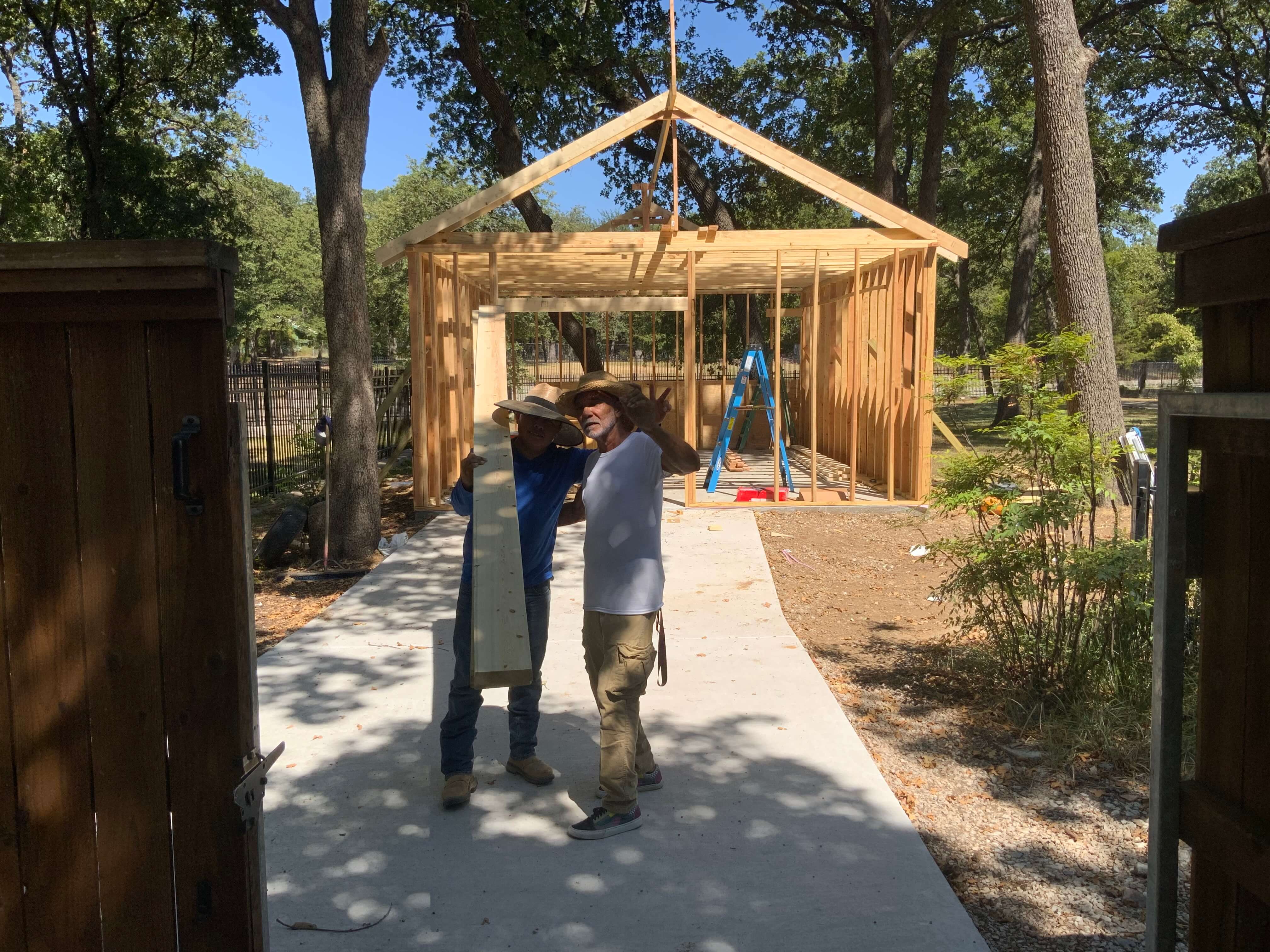 Framing the shop