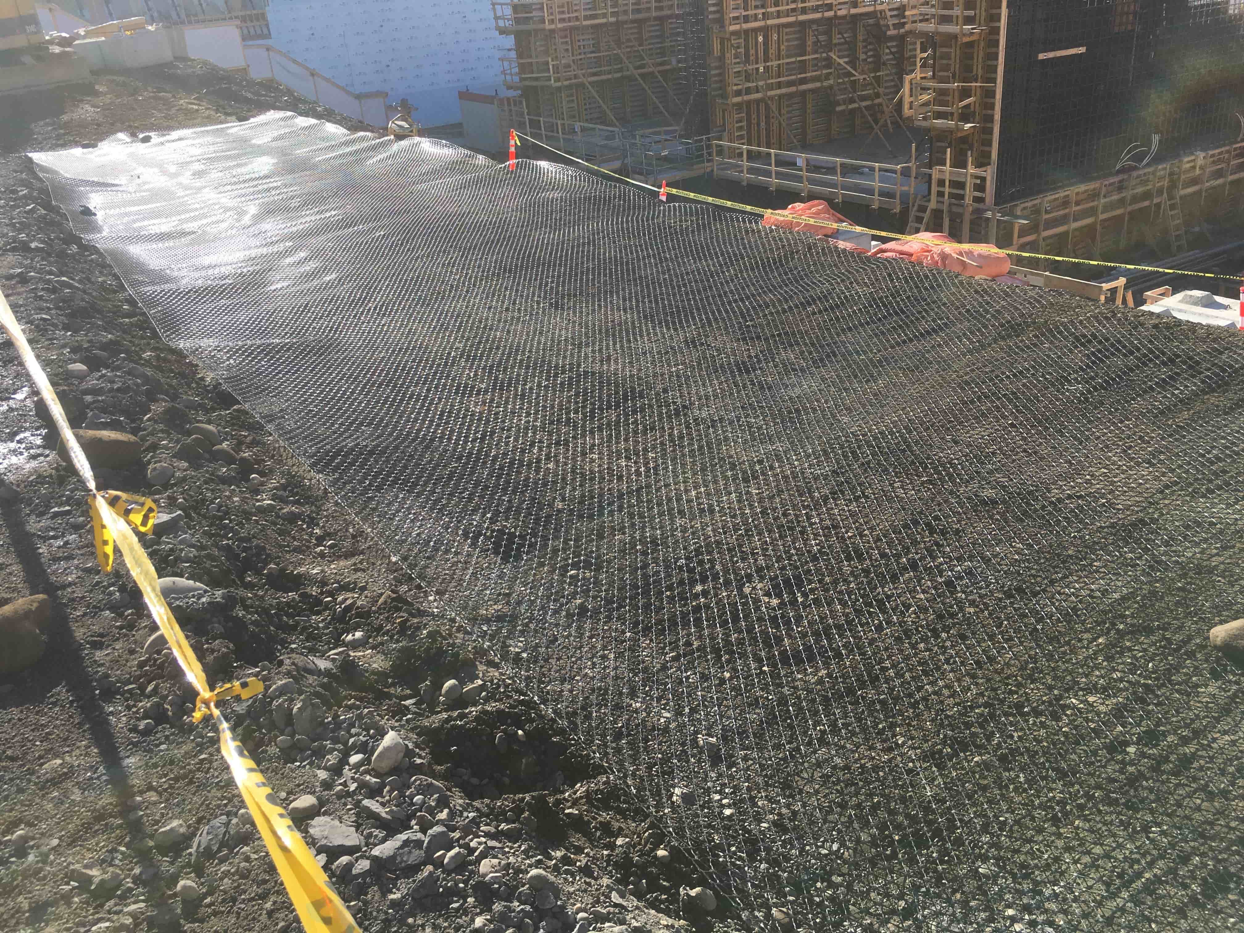 Foundation rebar layout.