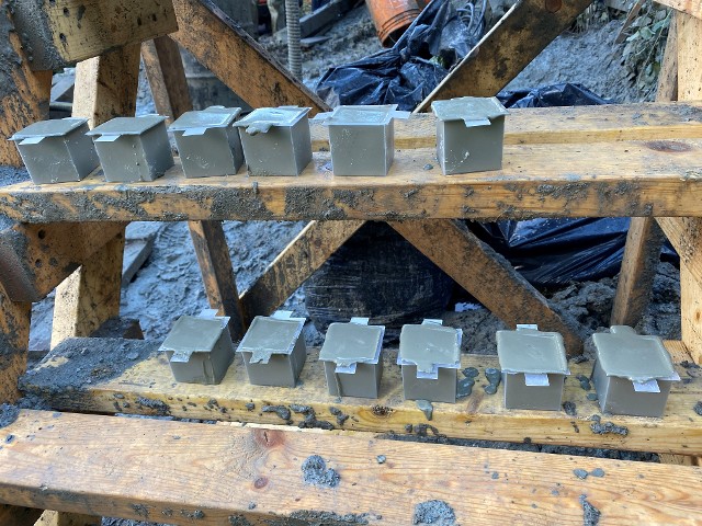 Cement used for foundation