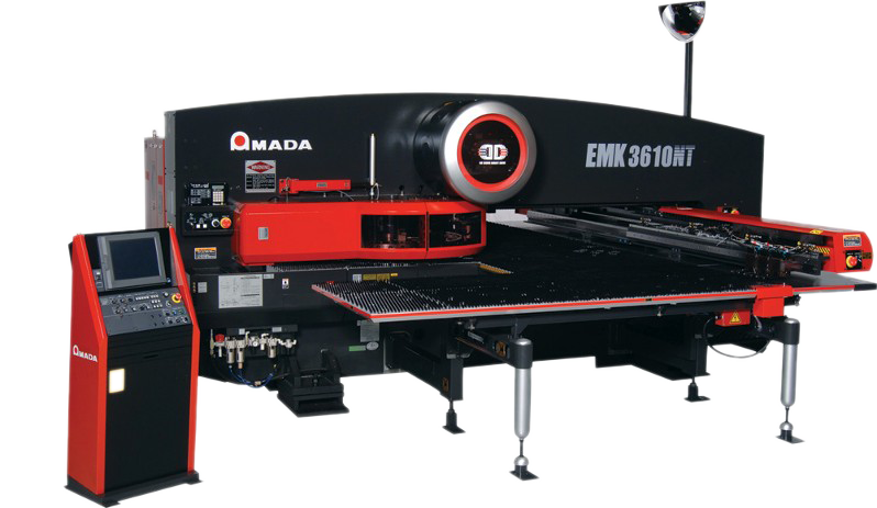 CNC machine designed for precision metal cutting, showcasing advanced technology and robust construction.