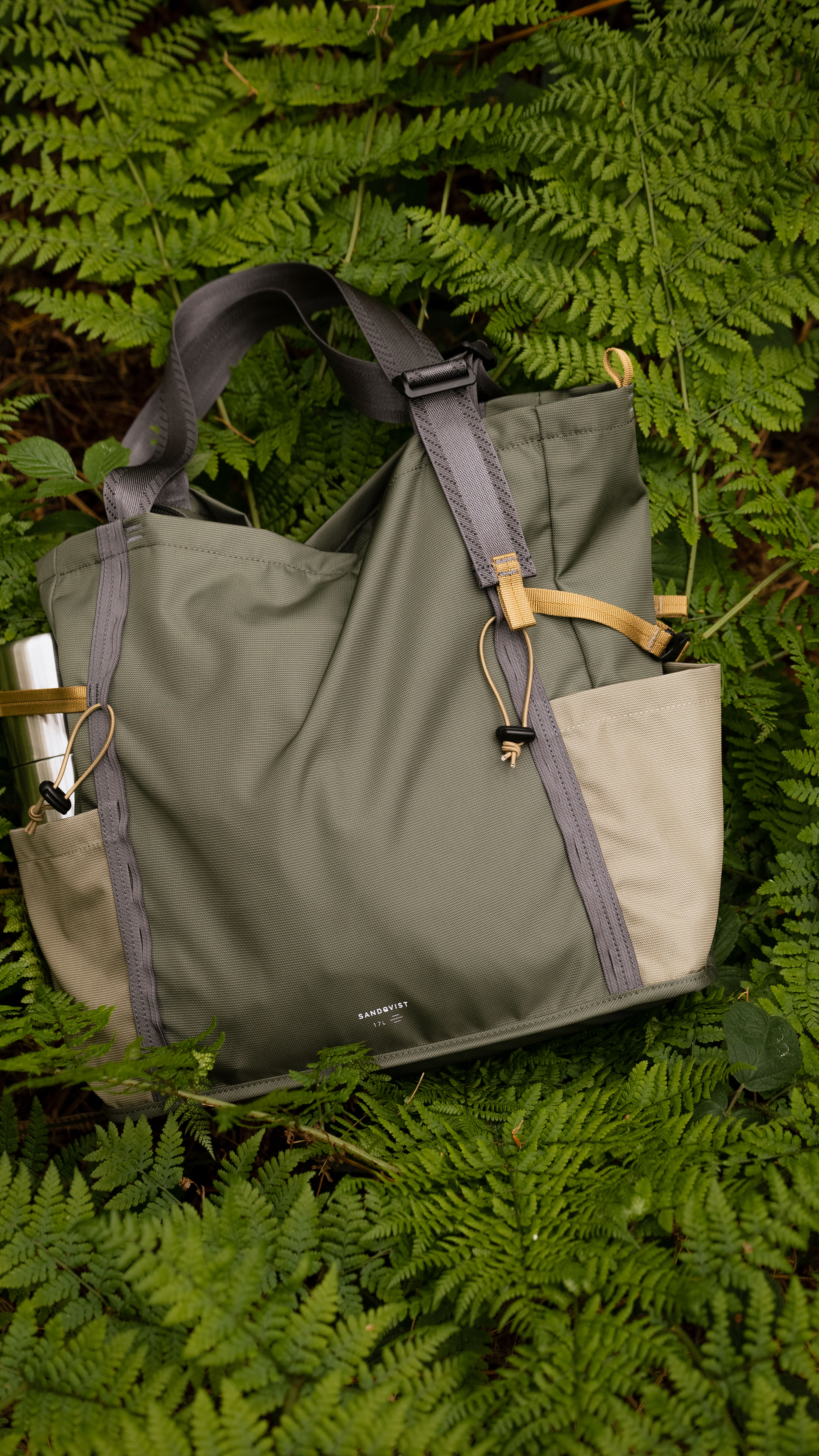 The Anatomy Of SANDQVIST s River Hike Technical Tote Bag