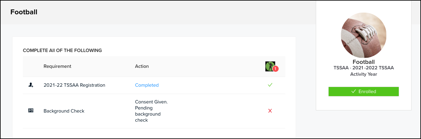 Arbiter dashboard Eligibility tab