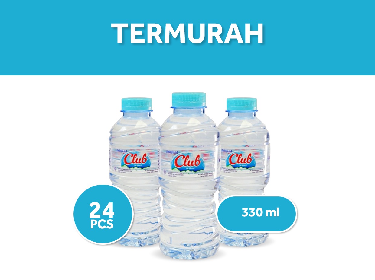 Air Mineral Dalam Kemasan Club 330 ml