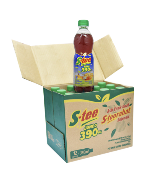 (12 Box) STEE BOTOL 390 ML by Sosro