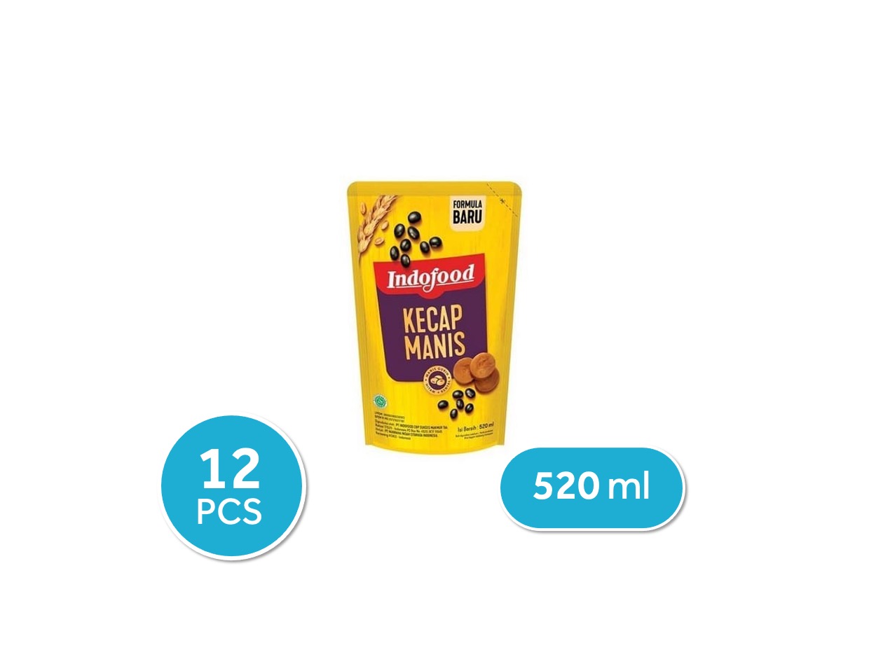 Indofood Kecap Manis Refill 520 ml