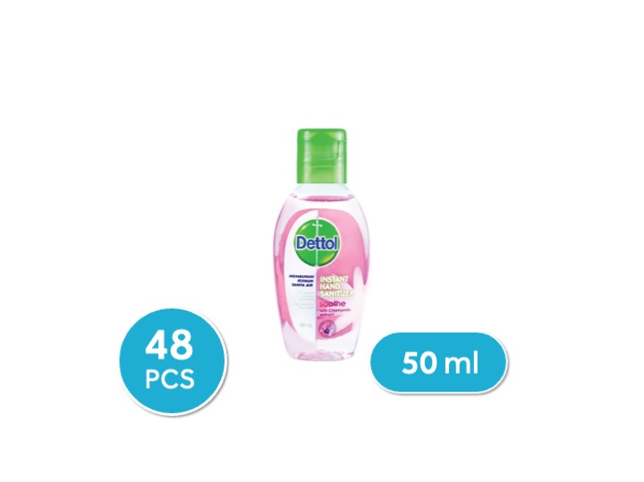 Dettol Hand Sanitizer Soothe 50Ml + Key