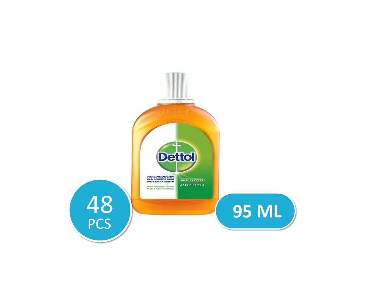 Dettol Antiseptic Liquid Mosaic 95Mlx48