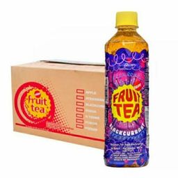 (12 Box) FRUIT TEA PET 500 ML BLACKCURRANT By Sosro