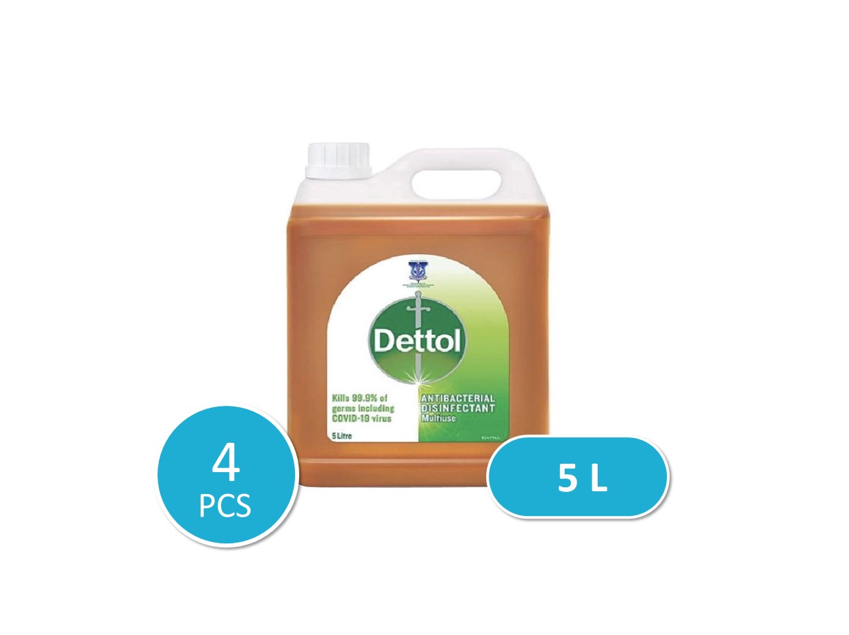 Dettol Antiseptic Liquid Mosaic 5Lx4