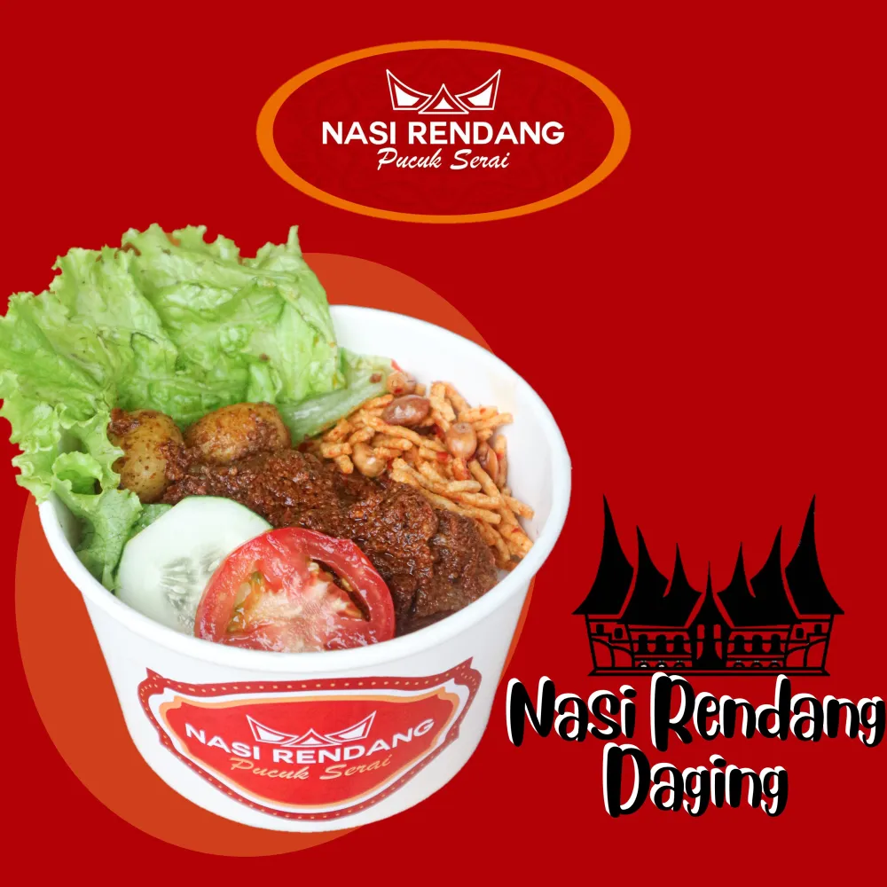 Nasi Rendang Pucuk Serai