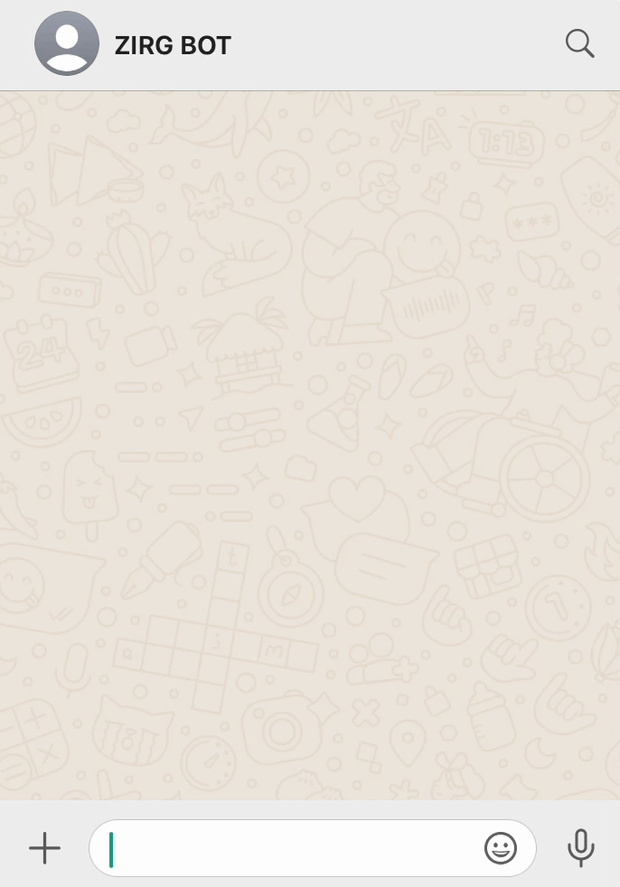 GIT exemplificando uma conversa integrada com ChatGPT + E-commerce do cliente via WhatsApp