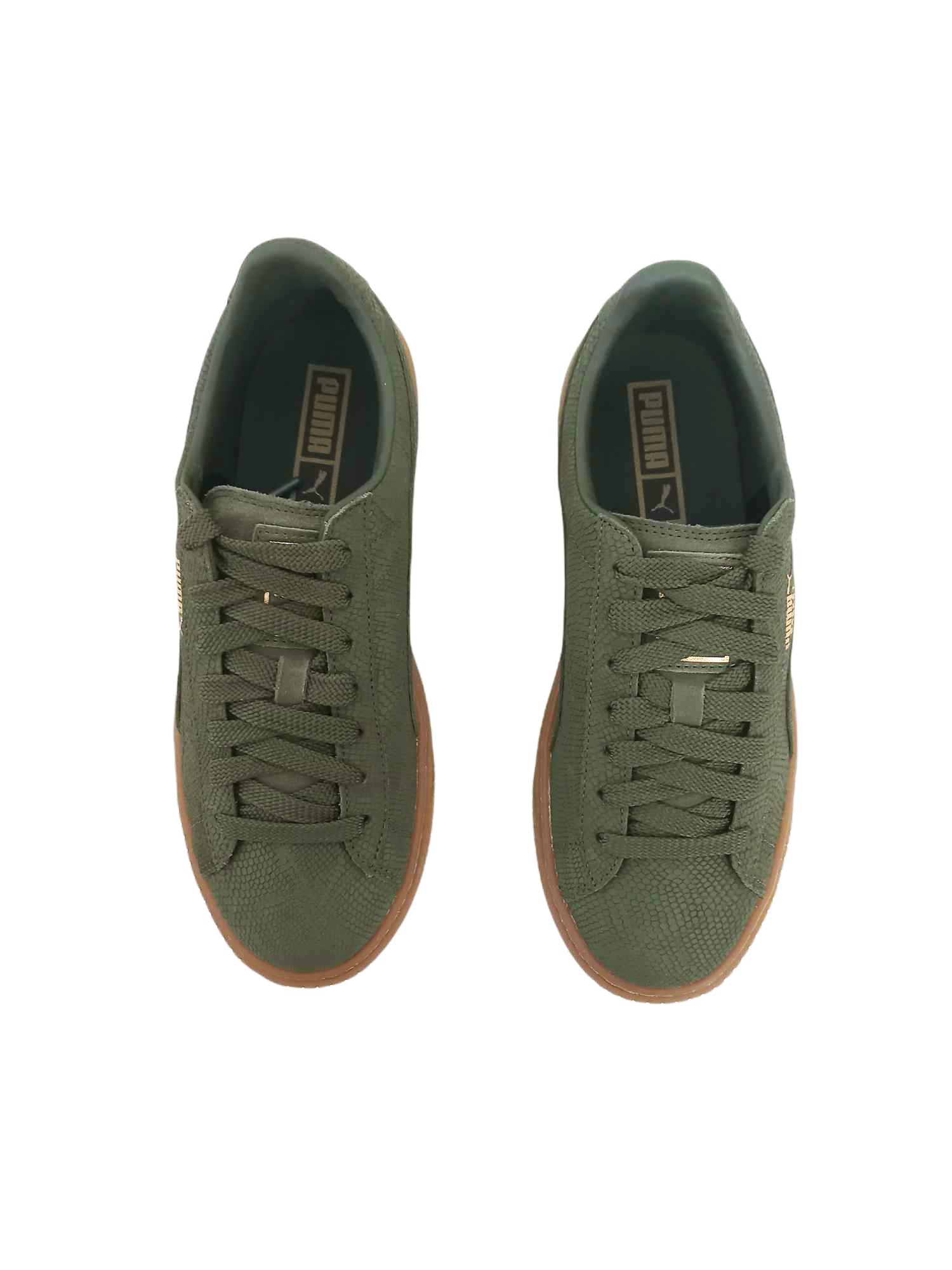 puma khaki trainers
