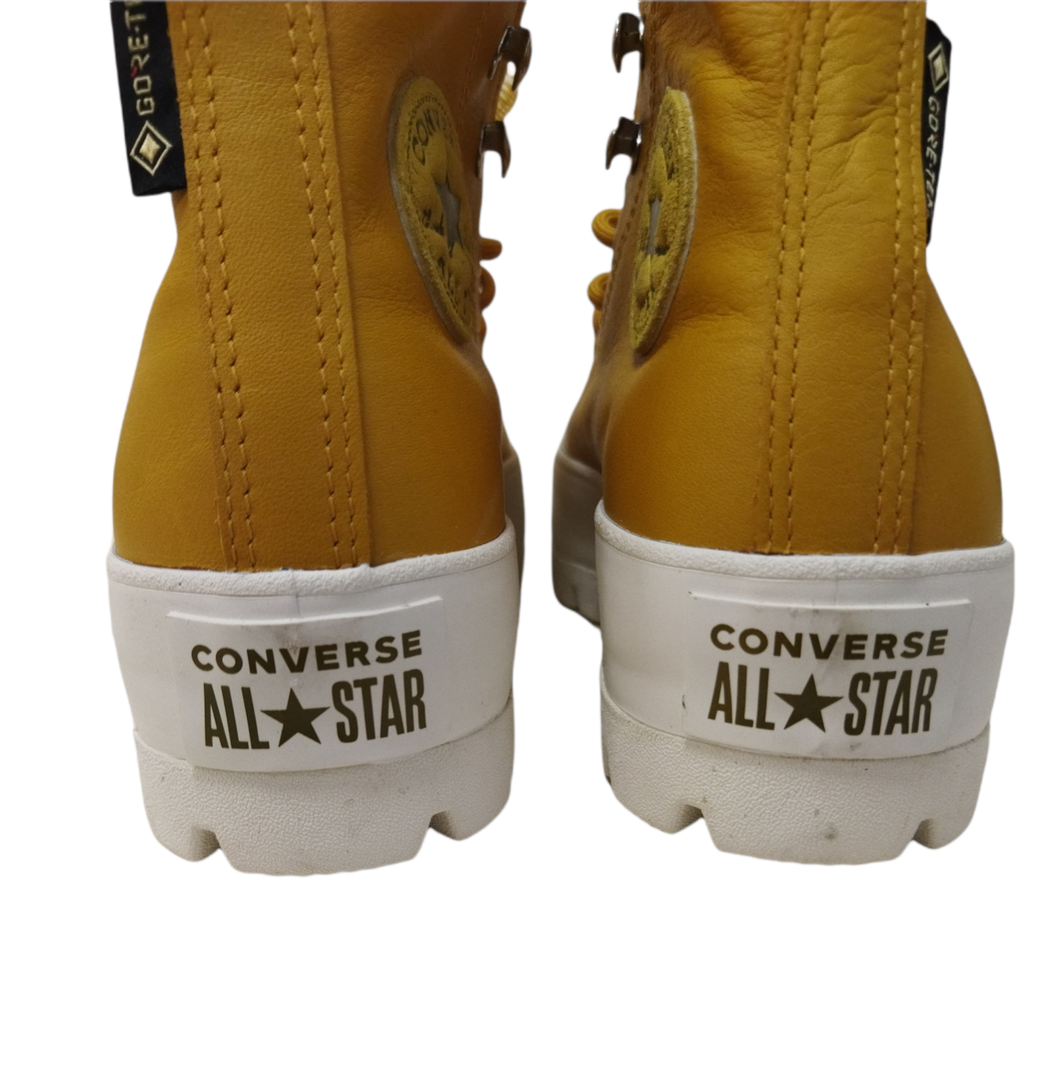 Converse yellow leather gore tex hiker hi outlet trainers