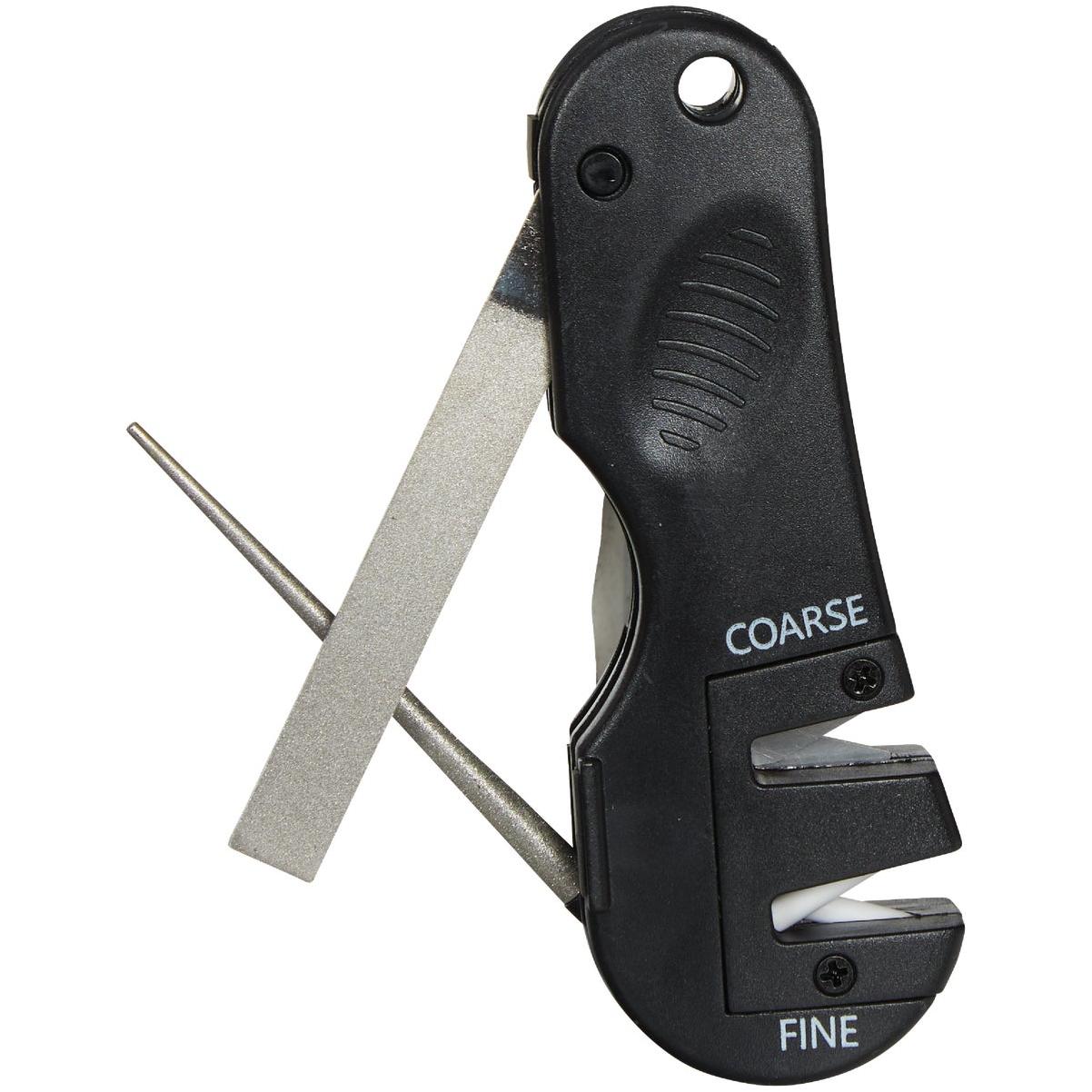 ACCUSHARP 4-in-1 Black Knife and Tool Sharpener 029C