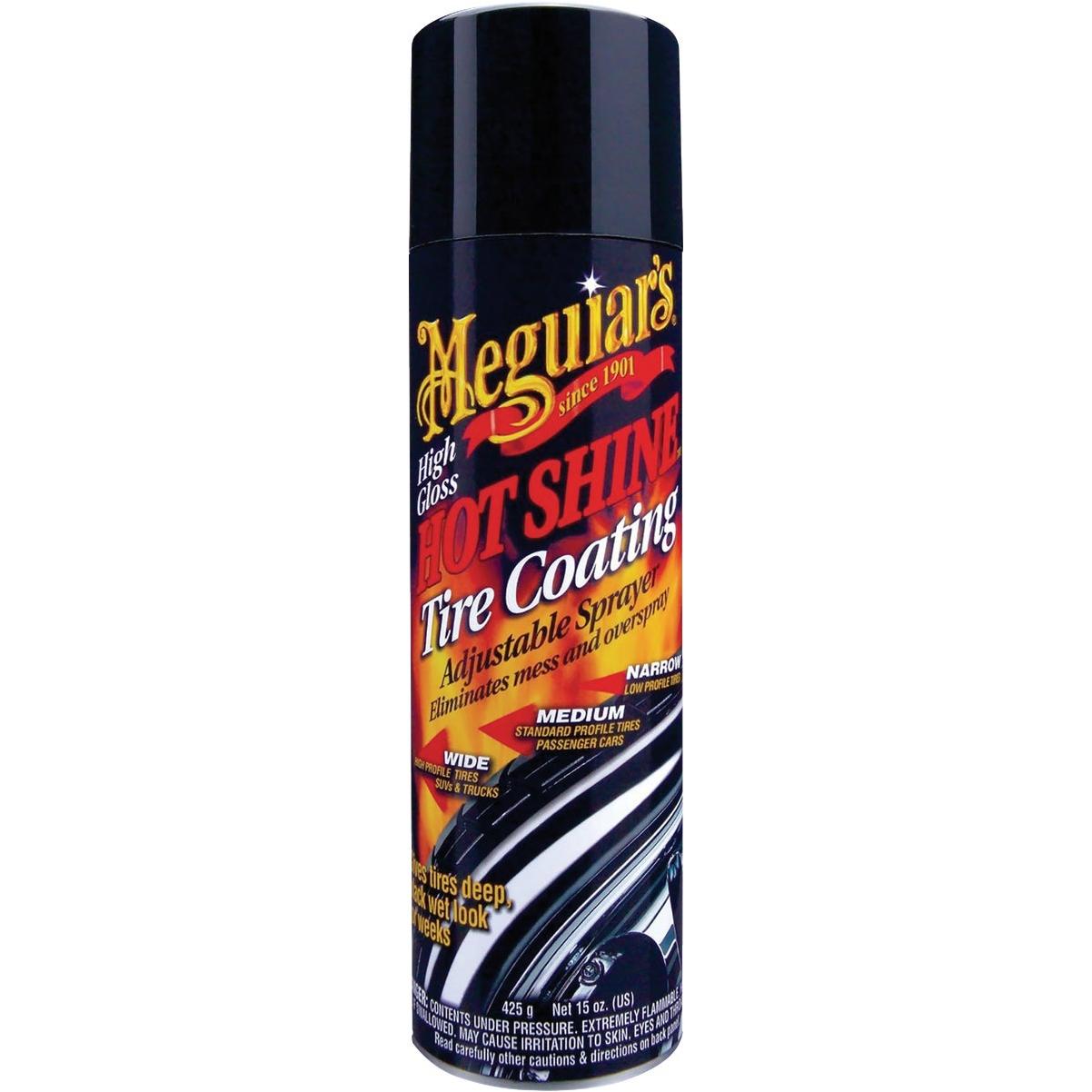 Meguiars Hot Shine High Gloss 24 Oz. Trigger Spray Tire Shine