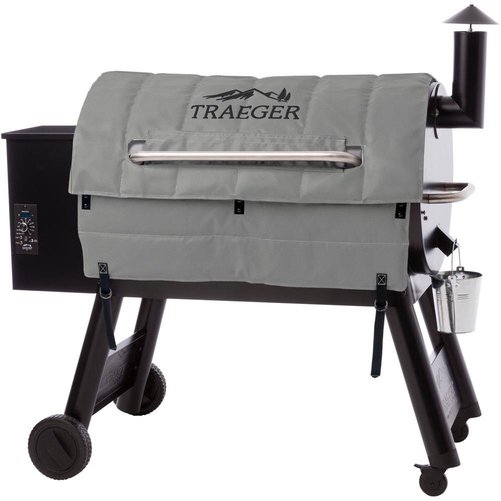 Traeger Pro 34 44 In. Gray Foil-Backed Heat-Resistant Fabric Insulated  Blanket Grill Cover | Johnsons Home u0026 Garden