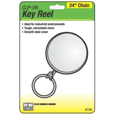 Hy-Ko Split Key Ring, Steel, 2