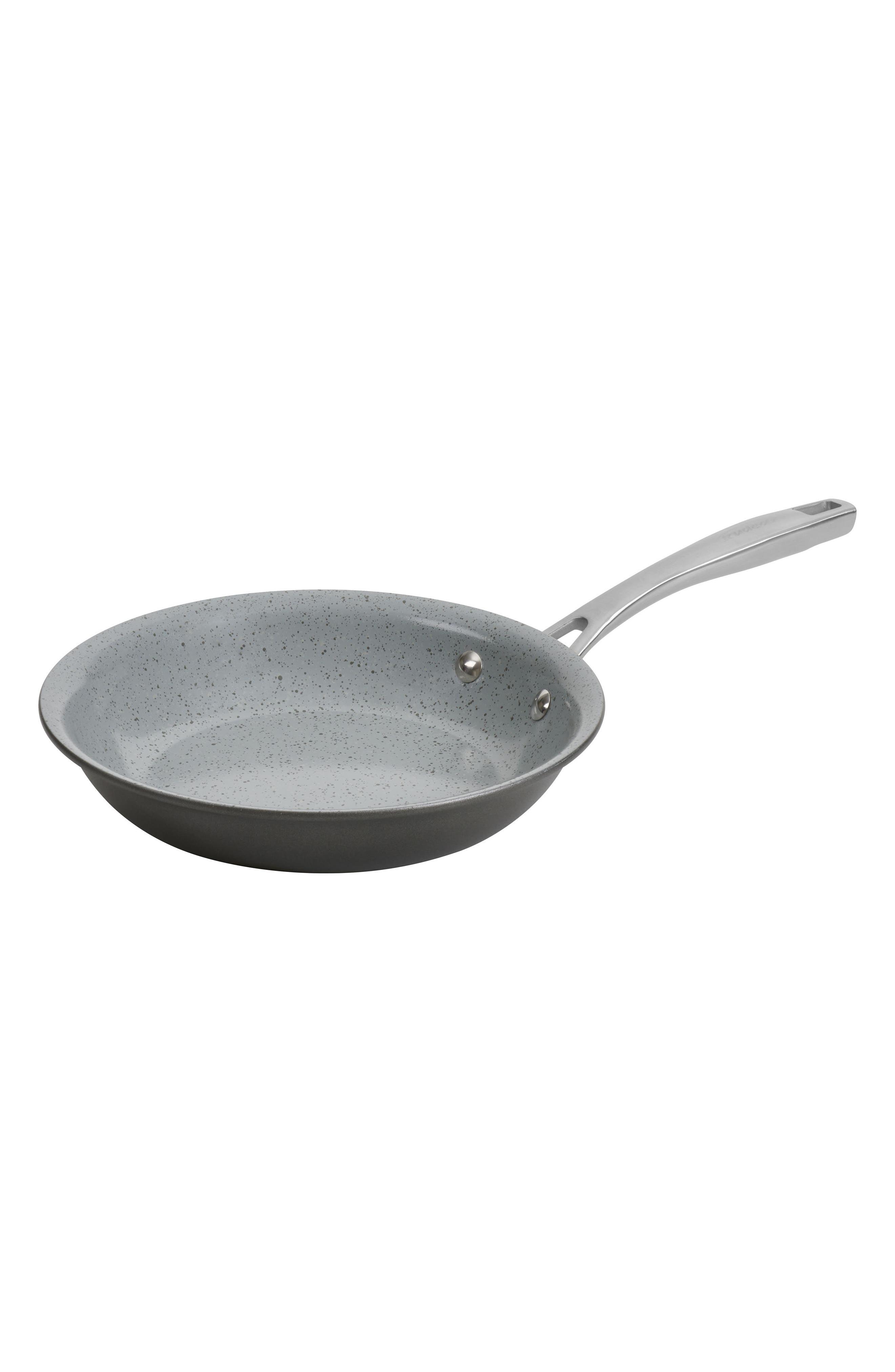 Trudeau Pure Ceramic 8-Inch Nonstick Frying Pan, Size One Size - Grey