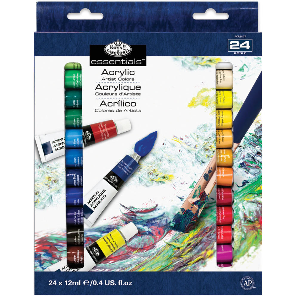 RACR24 24-Color Acrylic Paint Set