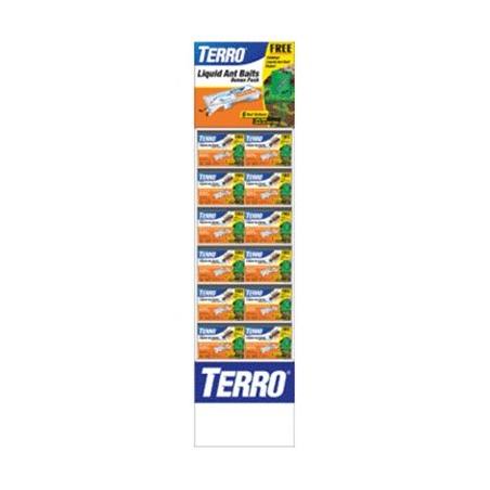 Terro Prefilled Liquid Ant Killer II Baits, 4-Packs of 6 Baits Each