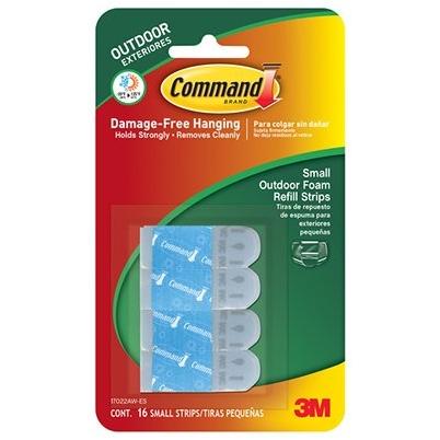 Command 16 Clips 20 Strips Outdoor Light Clips With Foam All