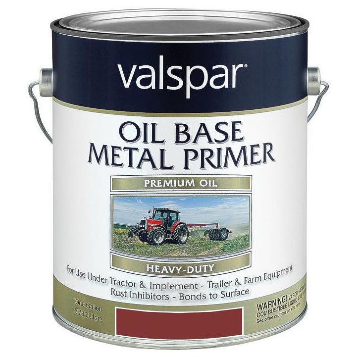 Valspar Oil Base Metal Primer, Red, 1 Gal.