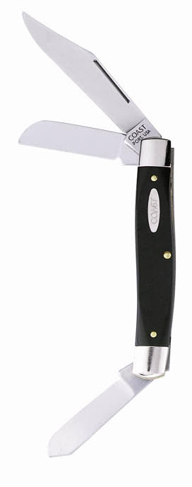 COAST CUTLERY CO. Coast Large Stockman Pocket Knife C339