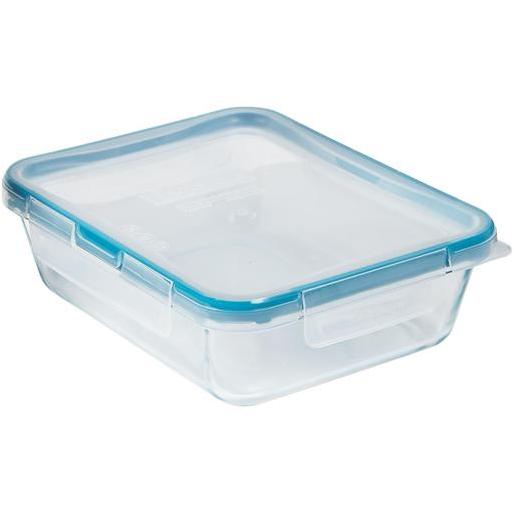 Snapware Total Solution 6-Cup Rectangle Pyrex Glass Storage Container with Lid