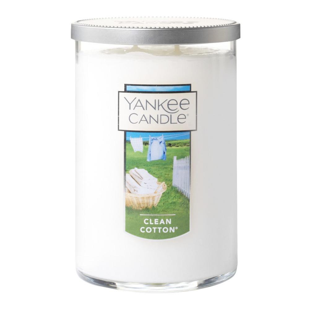 Yankee Candle Clean Cotton 22-oz. Large Candle Jar, White